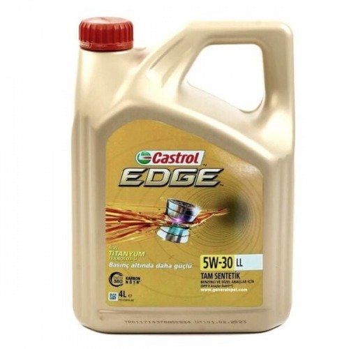 Castrol 5W30 EDGE LL Tam Sentetik Motor Yağı 4 Litre (Yeni Ambalaj)